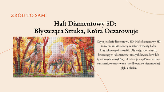 Haft Diamentowy 5D: Błyszcząca Sztuka, Która Oczarowuje